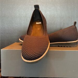 Eileen Fisher Black Flats